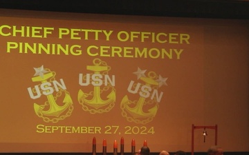 CFAY pins the 2024 Chief Petty Officers