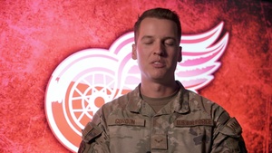 Detroit Red Wings - Airman 1st Class Gordon