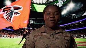NFL Falcons - Senior Airman Butts