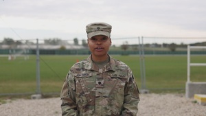 Jacksonville Jaguars – Veterans Day – Spc. Dayana Jean Francois