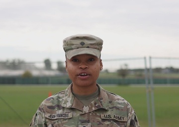 Jacksonville Jaguars – Veterans Day – Spc. Dayana Jean Francois