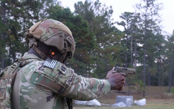 B-Roll: Army Advisors at M17 Range