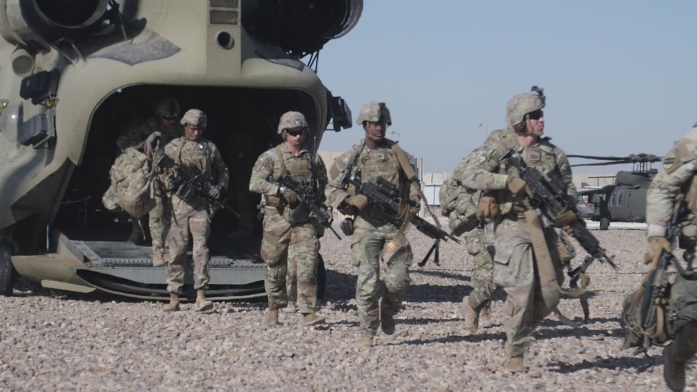 DVIDS - Video - B-Roll Package: Coalition Forces Conduct Large-scale ...