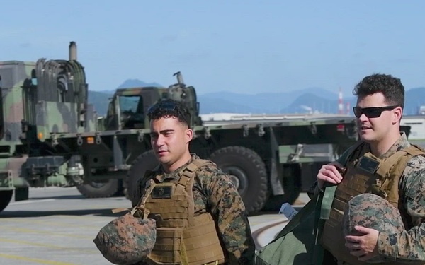 Iwakuni based-Marines take off for Exercise Freedom Flag 24-1 (B-Roll)