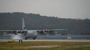 Marines land in Pohang, South Korea, in support of Exercise Freedom Flag 24-1 (B-Roll)