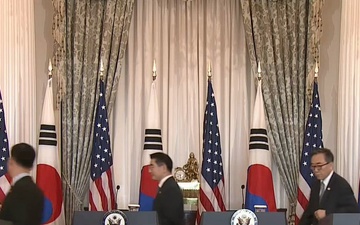 Secretary of State Antony J. Blinken joint press availability with Secretary of Defense Lloyd J. Austin III, Republic of Korea Minister of Foreign Affairs Cho Tae-yul, and Republic of Korea Minister of Defense Kim Yong-hyun at the Department of State