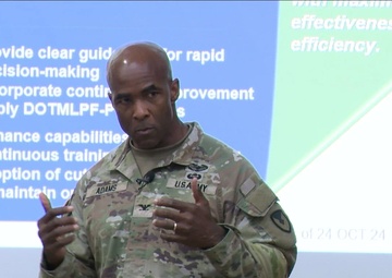 Col. Adams unveils new vision for the MICC