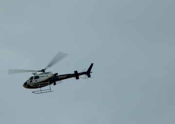California Highway Patrol Visits Beale Air Force Base
