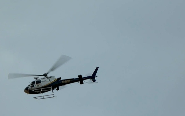 California Highway Patrol Visits Beale Air Force Base