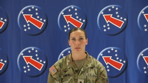 NFL Team - Veterans Day  - Sgt. Sarah M. Himpsl