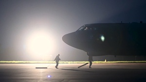 B-52’s arrive at RAF Fairford, begin BTF 25-1