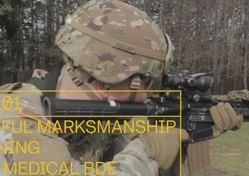 Daniel Bell, Occupational Therapist with the 62nd Medical Brigade, describes how Occupational Therapists assist in preparing and improving Soldiers Rifle Marksmanship