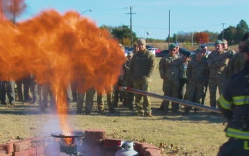 Tinker Fire demonstrates dangers of deep-frying turkey