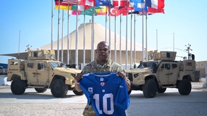Senior Master Sgt. Oliver Christian - New York Giants Shout-Out