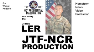 U.S. Army Pfc. Jedrek Ler - Hometown News (JTF-NCR Reel)