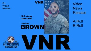 U.S. Army Specialist Joshua Brown - Hometown News (B-Roll)
