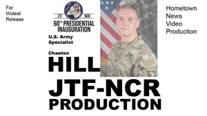 U.S. Army Specialist Chaeton Hill - Hometown News (JTF-NCR Video)