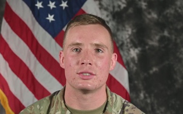 U.S. Army Specialist Chaeton Hill - Hometown News (B-Roll)