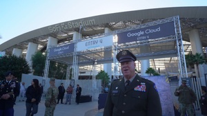 Maj. Gen. Smiley at L.A. Total Army Career Fair