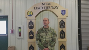 649th Regional Support Group CSM discusses Defender University training at Fort McCoy