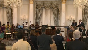 Secretary of State Antony J. Blinken hosts and delivers remarks at a Diwali reception at the Department of State