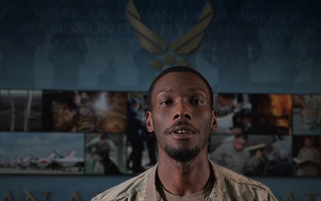 New Orleans Saints - Veterans Day  - Senior Airman Joshua Lenard