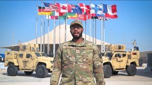Staff Sgt. Victor Calcote - New Orleans Saints Shout-Out