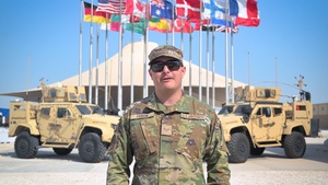 Senior Airman Anthony Ferrin - New Orleans Saints Shout-Out