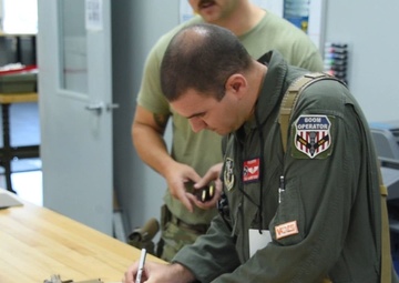 134th ARW participates in a generation exercise - air crew flight equipment and pilots ( b-roll)