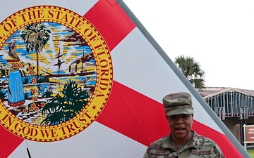 Atlanta Falcons - Veteran's Day - TSgt Chelsea Smith