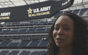 Yvette Bourcicot at L.A. Total Army Career Fair