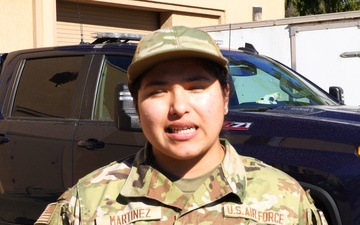 Senior Airman Samantha Martinez Las Vegas Raiders Shout-out