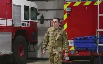 SHAPE, Chievres Air Base members spend a day with the 424 Air Base Squadron Firefighters broll