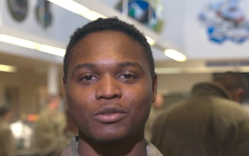 Senior Airman Elijah Robinson, San Francisco 49ers