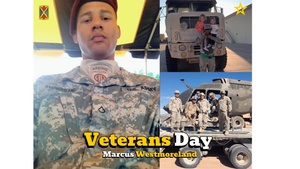 Veterans Day Feature: Marcus Westmoreland (vertical)
