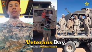 Veterans Day Feature: Marcus Westmoreland (landscape)
