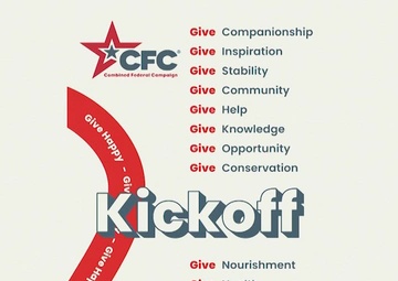 Combined Federal Campaign Kick Off Ceremony 2024