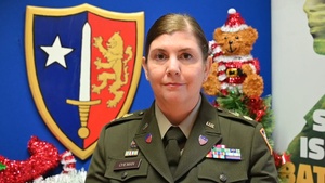 Maj. Rebecca Cheman - Holiday Greeting
