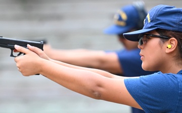 Coast Guard Station Houston performs firearm training