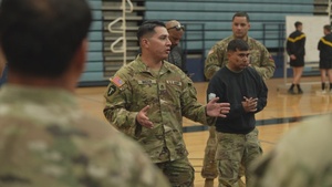 Combatives Competition during Torch Week 2024