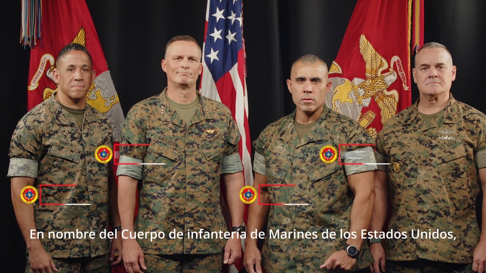 DVIDS - Video - 203rd Birthday Message to the Infantería de Marina del Perú