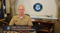 US Navy Birthday Minute with the Commander