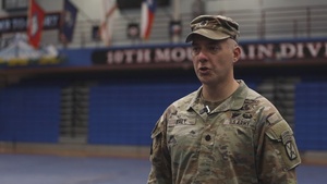 1st Brigade Casing Ceremony Interview Lt. Col. Ross Daly