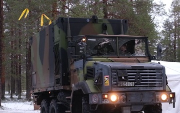 French Soldiers prepare vehicles during multi-national exercise