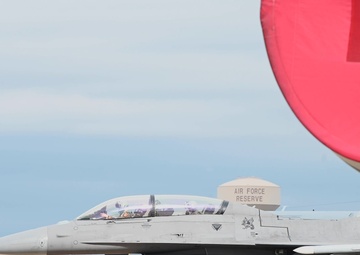 B-Roll All Star Day F-16 Start Up and Pre-checks