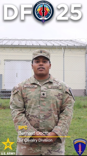 Dynamic Front 25: Soldier Spotlight Spc. Doctor