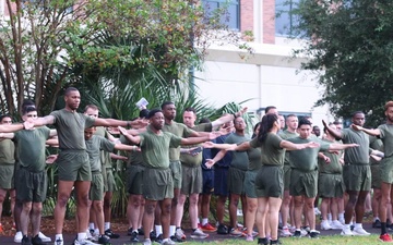 New Orleans Marines conduct motivational run celebrating the 249th Marine Corps Birthday