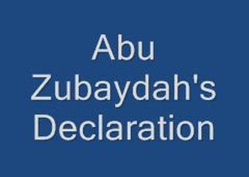 Original Arabic Version of the Abu Zubaydah Video with Translation