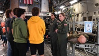 B-roll 911th AES during All Star Day