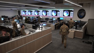 18th Space Defense Squadron Operations Floor B-Roll